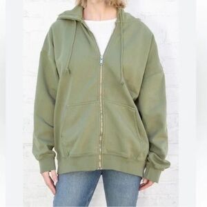 Brandy Melville Hoodie Zip Up
